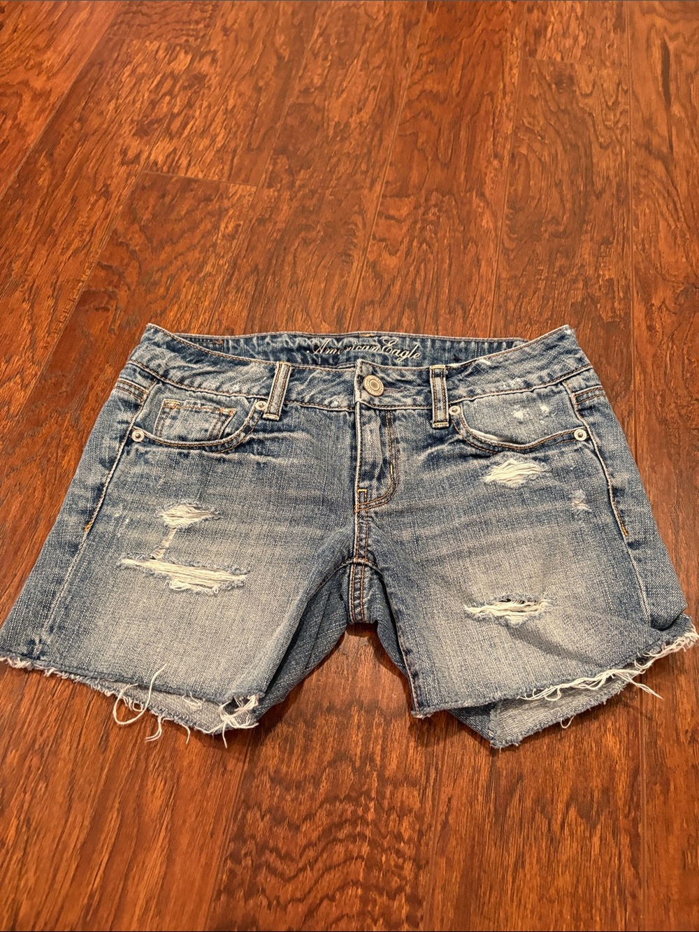 American Eagle distressed cut off Jean shorts